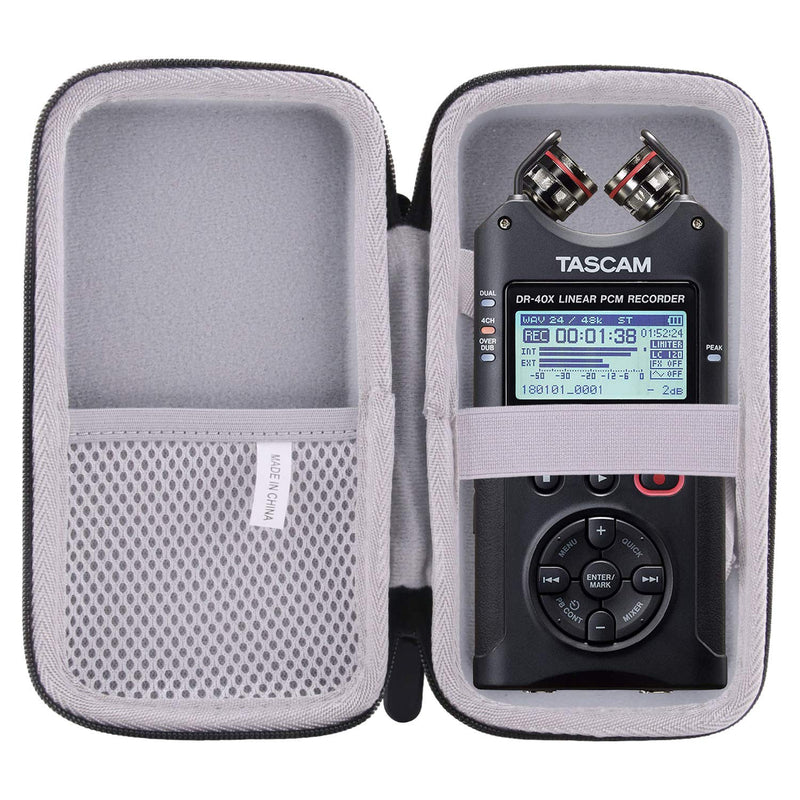 JINMEI Hard Case Replacement for Tascam DR-40X Four-Track Digital Audio Recorder Carry Case. (small) small