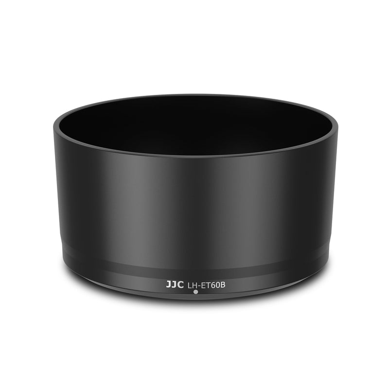 [AUSTRALIA] - JJC ET-60B Lens Hood for Canon RF-S 55-210mm f/5-7.1 is STM Telephoto Zoom Lens on Canon R50 R100 Replaces Canon ET-60B with Reversible Design, Compatible with 55mm Filter and Lens Cap 