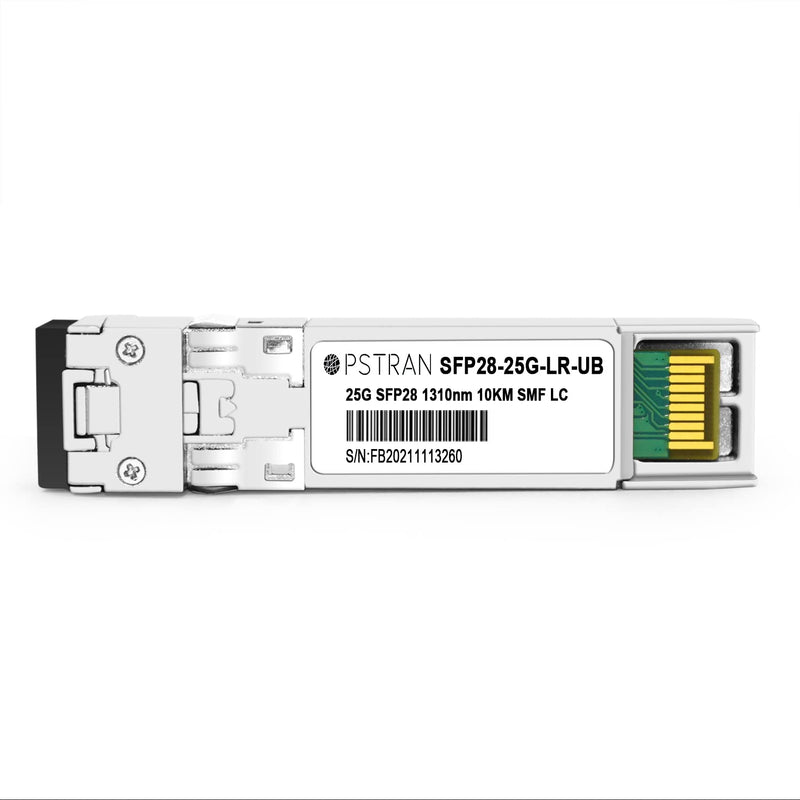 25GBASE-LR SFP28 Optical Transceiver Module Compatible with Ubiquiti UACC-OM-SFP28-LR 25G SFP28 1310nm 10km DDM Duplex LC SMF