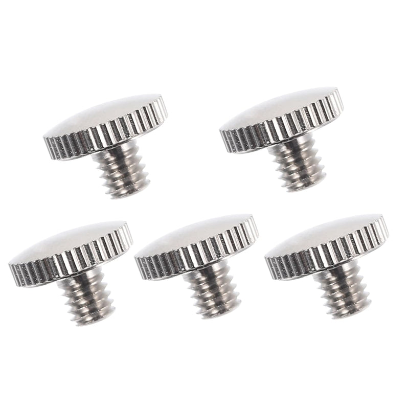 5 Pcs Trumpet Slide Finger Ring Screws, Metal Replacement Screws for Trumpet Piston Valve, Instrument Accessory for Repair and Maintenance