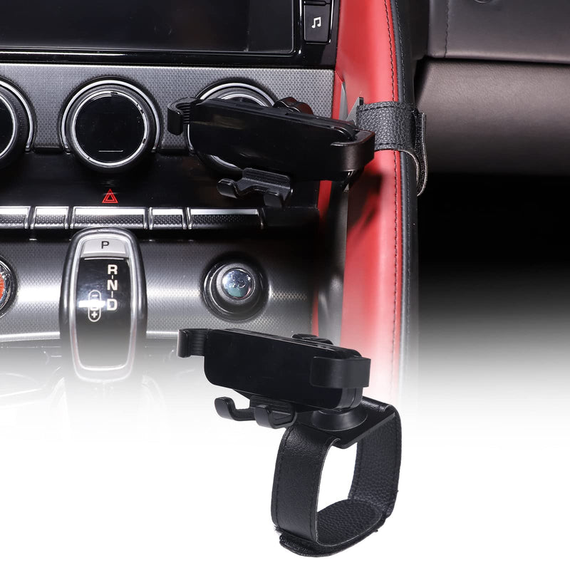 Daeiclru Cell Phone Holder Compatible with Jaguar F-Type 2013-2026 | Car Central Control Armrest Phone Mount, Auto Mobile Phone Holder Accessories (Style A)
