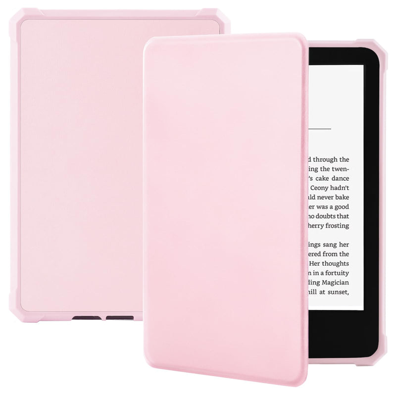 TaIYanG Case for 6" All-New Kindle (11th Generation 2022 Release), Lightweight Slim Smart PU Leather Cover for 6 inch Kindle 2022 e-Reader (Not Fit Paperwhite 11th Gen 2021) Pink