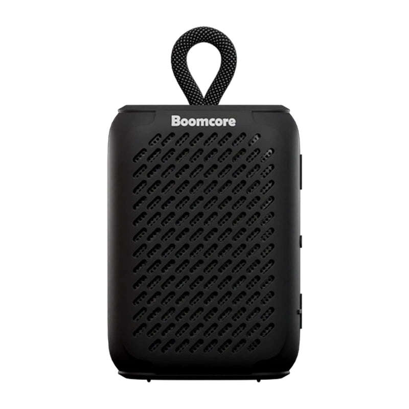 [AUSTRALIA] - Boomcore Ultra Portable Bluetooth Speaker with Clip, 12H Playtime, Compact Small Speaker with Big Sound, Punchy Bass, Wireless IPX7 Waterproof Speaker for Beach, Pool, Boat, Biking - Black 