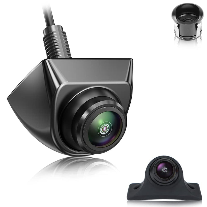 GreenYi AHD 1080P Reverse Rear Cam Backup/Front/Side View Camera + Hidden/Flush Mount Holder Shell