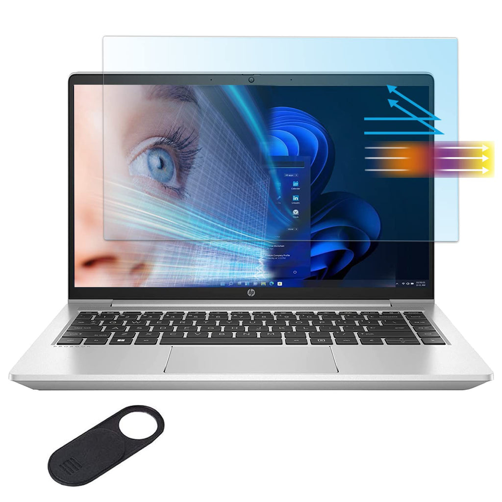 Screen Protector for 14" HP Probook 440 445 G8 G9 G10, HP Probook 640 G7 G8 Laptop 14 inch, Anti Blue Light Eye Protection Screen Filter Anti Glare, Anti Fingerprint