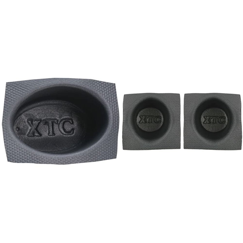 Install Bay Speaker Baffle 6 by 9 Inch Oval Pair- VXT69 & Speaker Baffle 5 Inch to 5 1/4 Inch Round Pair - VXT55