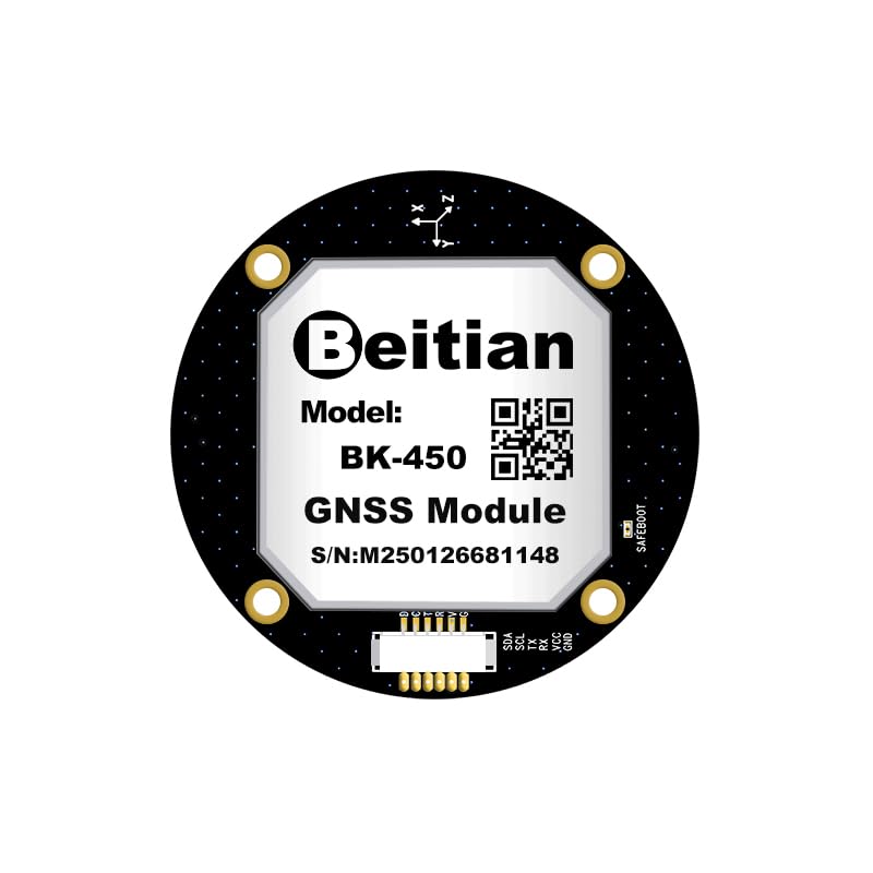 Designed with NEO-M9N Flight Control PIXHAWK GPS GLONASS Module Compass IST8310 BN-450 BE-450 BK-450 (BK-450)