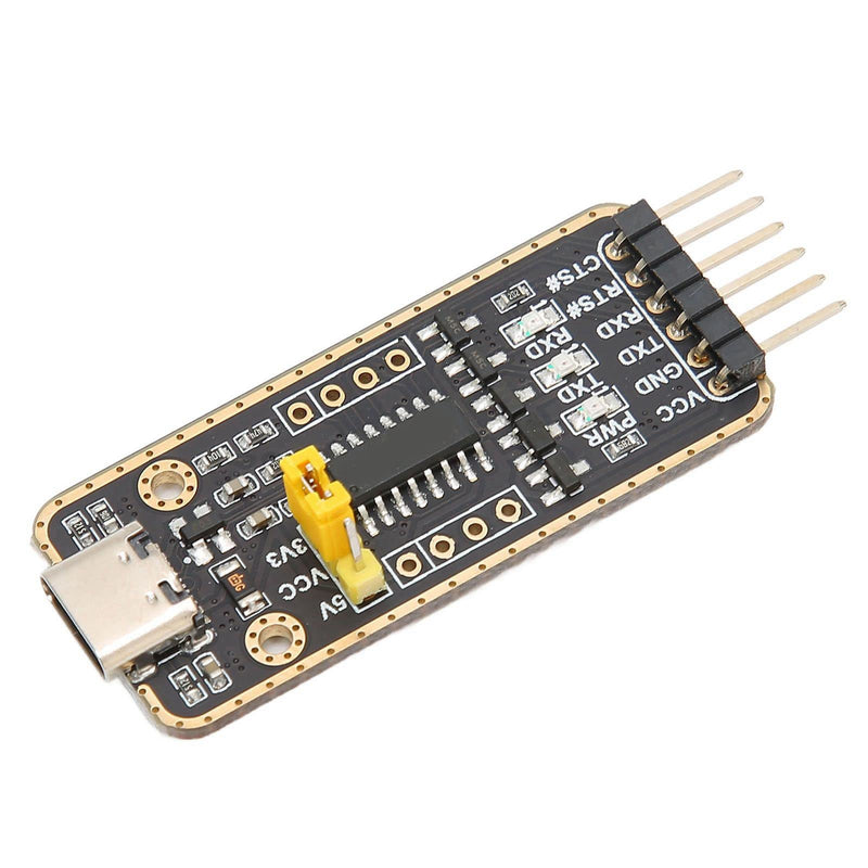 Zopsc Type C Interface USB to UART TTL Adapter Converter Cable for CH343G Chip Overvoltage Protection 6PN Serial Converter Module for Debugging and Programming