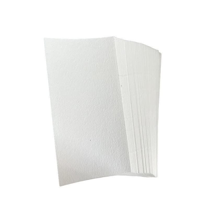 100 Sheets Saxophone Cleaning Paper Woodwind Mouthpiece Pad Anti-Sticky Button Drying Absorbent Cleaner Papers for Sax Flute Clarinet Oboe Bassoon Maintenance