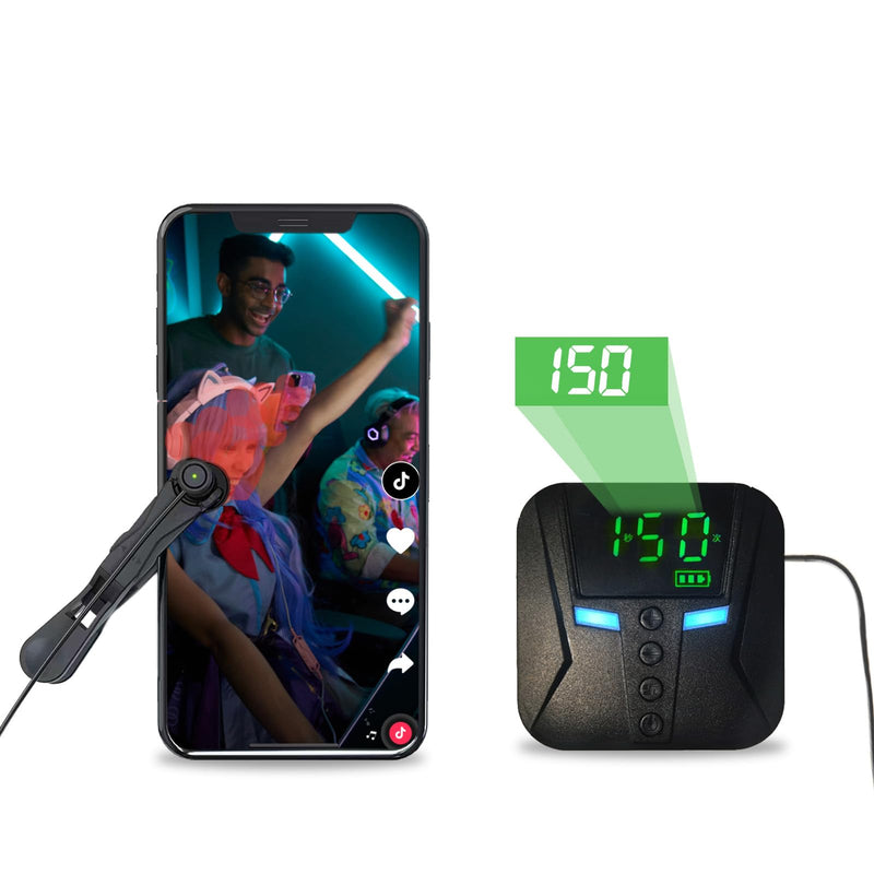 Automatic Clicker for iPhone iPad, Phone Screen Device Speed Clicker for Android IOS, Simulated Finger Continuous Clicking, Adjustable Auto Physical Tapper, Suitable for Games,Reward Tasks（1 Second Fastest 50 Times） G1