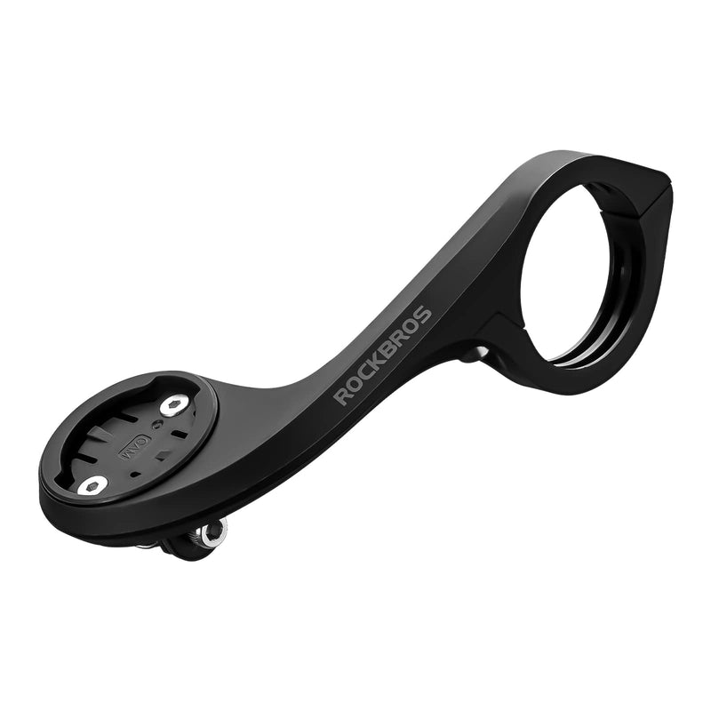 ROCKBROS Out Front Mount Compatible with Garmin, iGPSPORT - Bike Handlebar 1.26’’-1.38’’/ 32-35mm