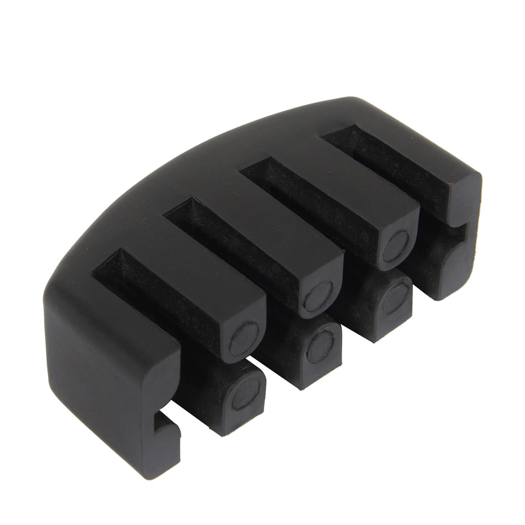 Cello Mute, Rubber Cello Practice Mute, Black Set of 1