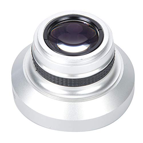 37Mm Fisheye Lens Camcorder,Camera Lens Silver Strong Applicability 37mm 0.25X Super Fisheye Additional Lens for 37mm Caliber Camera Lenses