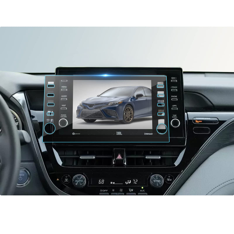 BIBIBO for 2023 Toyota Camry Screen Protector for 2023 2022 2021 2024 Toyota Camry (XSE, XLE, Hybrid XSE, Hybrid XLE) 9 Inch Infotainment Display 2023 Camry Color Screen Protector for Toyota Camry 2023 2022 Accessories 2023 Camry HD Transparent Scratch...