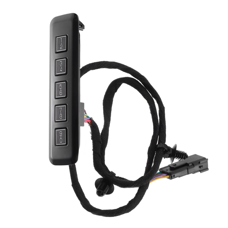 X AUTOHAUX Keyless Entry Keypad Left Driver Side for Ford F-150 F250 F350 F450 F550 Super Duty 2017-2020 Door Keyless Entry Number Keypad Button Actuator FL3Z14A626AA FL3Z14A626AB