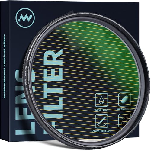 Walking Way 72mm Variable Gold Streak Filter, Rotating Cinematic Flare