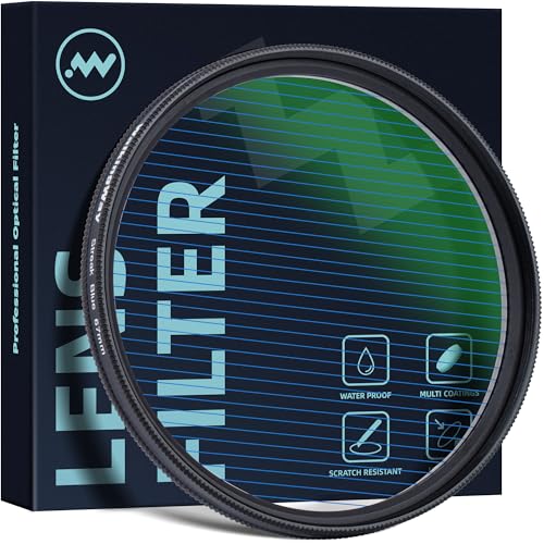 Walking Way 49mm Variable Blue Streak Filter, Rotating Cinematic Flare