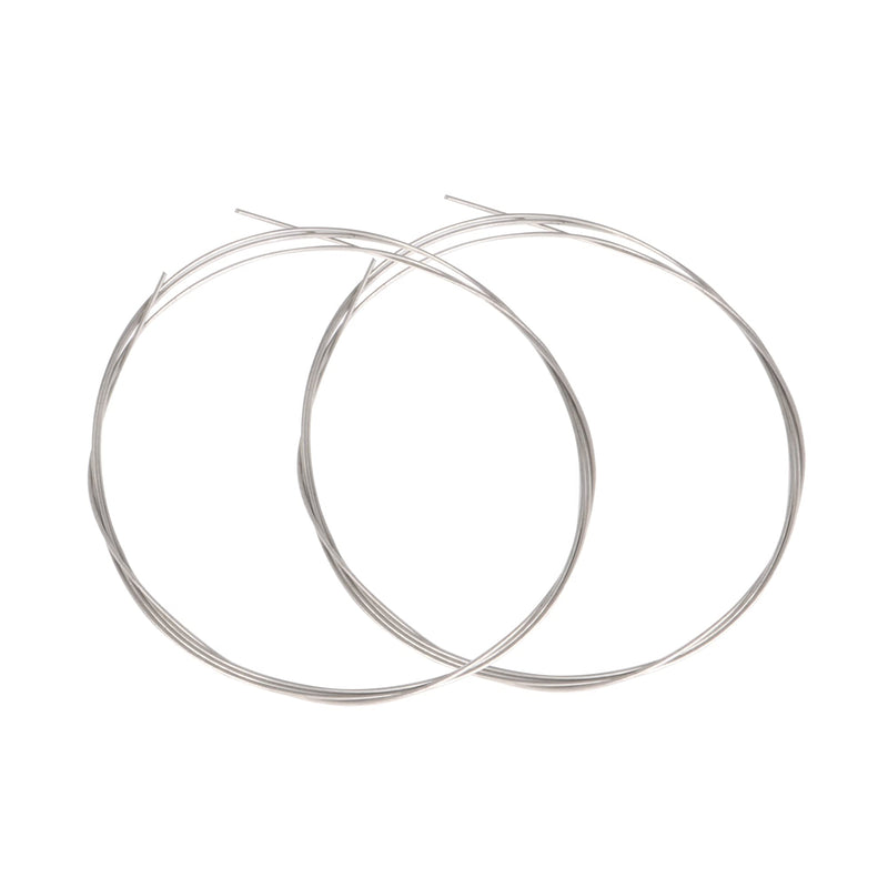 [AUSTRALIA] - Bstinay 2PCS 1m 13# Steel Piano Music Wire for Replacement of Broken Strings Dia 0.775mm Silver 