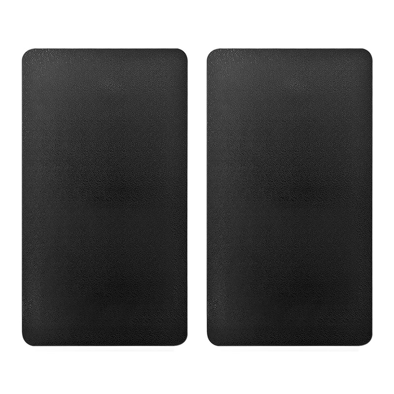 2pack Sticky Upgraded Anti-Slip mat - Non-Slip Rubber, 10.6 X 5.9 Inches - Universal Car Dashboard Sticky Mat for Phone, Sunglasses, Keys - Black/Leather Pattern - 27 * 15cm HF201
