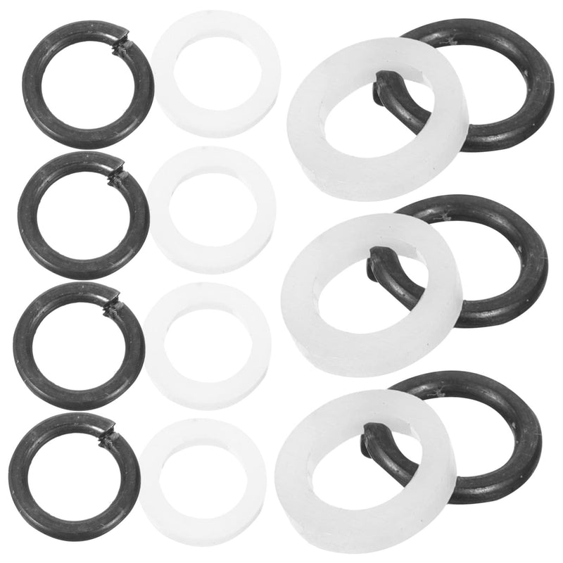 [AUSTRALIA] - Guitar Tuner Washer Replacement Double Layer Plastic and Metal Gaskets Acoustic Electric Guitar Tuning Peg Spacer 0.27X0.27X0.03In Easy Installation 