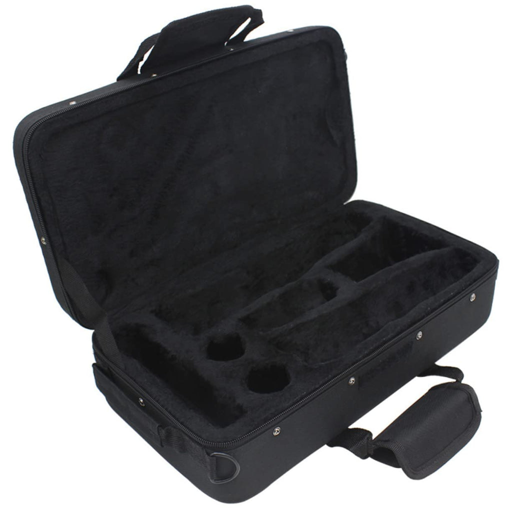 Box Black Cloth Clarinet Case Flute Accessories Suitcase Accessories Music Instrument Case Padded Clarinet Case Clarinet Storage Bag Oxford Cloth Upholstered Musical Instrument