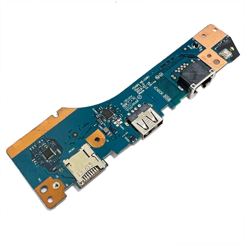 JINTAI USB Power Button Board for ThinkPad E495 20NE | USB Power Switch Small Board for ThinkPad E495 20NE 02DM046 NSC061
