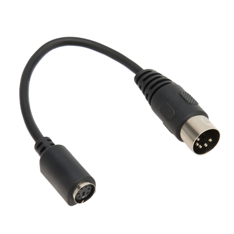 [AUSTRALIA] - Keyboard Converter Cable, 5 Pin DIN Male to 6 Pin Din Female Adaptor, 5 Pin DIN to PS/2 Cable Adapter 