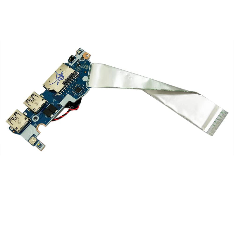 Zahara USB Board with Cable and Battery for Lenovo ideapad S340-14IWL 81N7 | S340-14IML 81N9 S340-14IIL 81VV 5C50S24907 5C50W89575 LS-H201P LS-H10JP