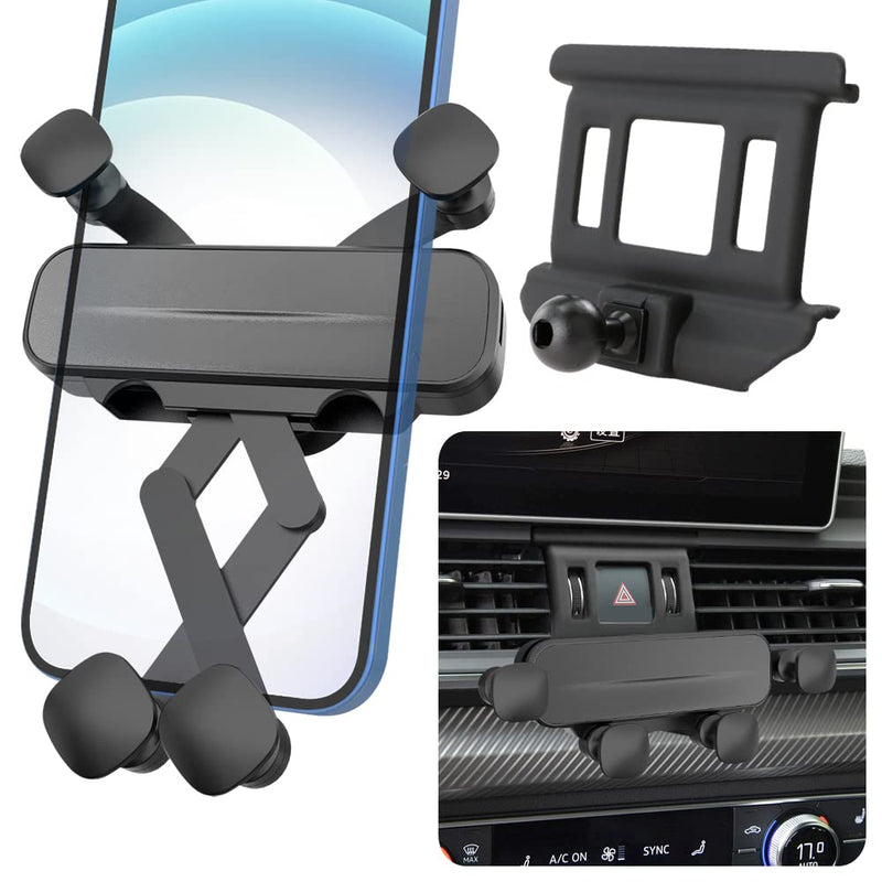 Car Phone Holder Mount for 2017-2025 Audi Q5, 2018 2019 2020 2021 2022 2023 2024 2025 SQ5 Sportback Auto Accessories Interior Decoration Mobile Cell Smartphone Bracket For 2017-2025 Audi Q5 , 2018-2025 Audi SQ5
