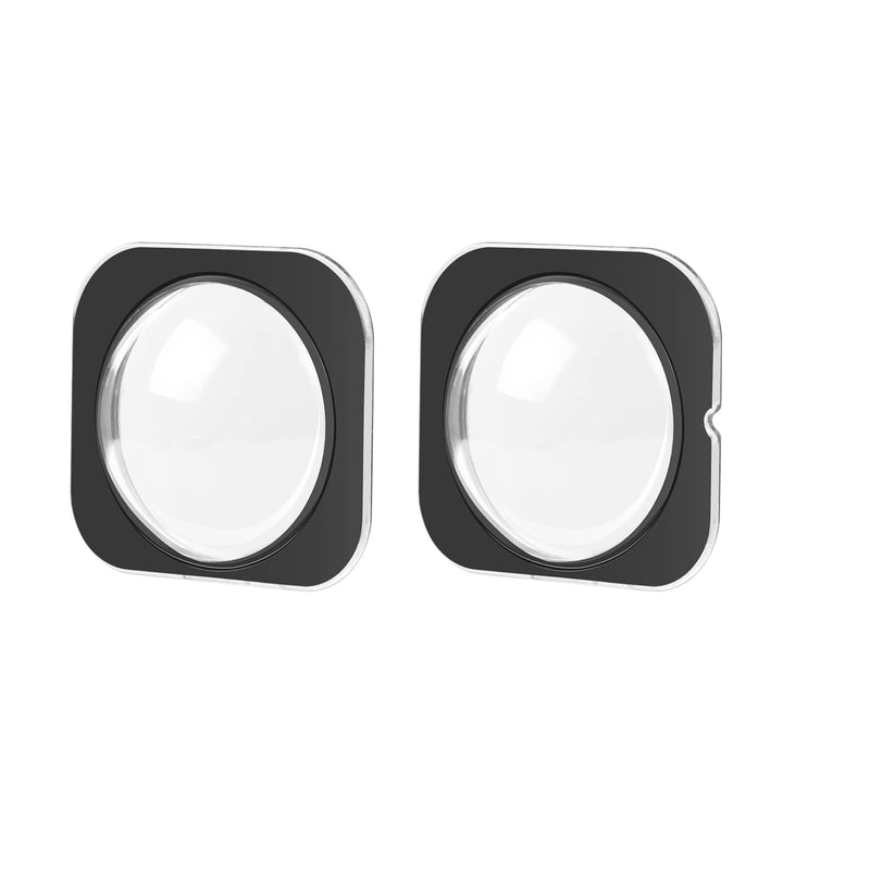 Puluz Compatible for Insta360 X3 Sticky Lens Guards Optical Tempered Glass Protective Cover Cap for Insta 360 X3 Waterproof 360 Action Camera Accessories