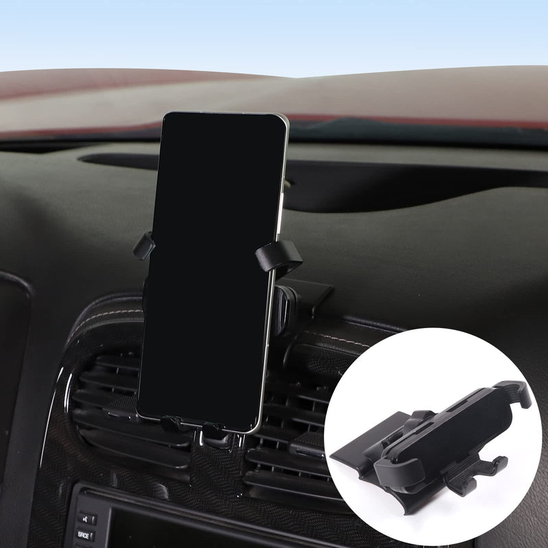 Lcojicep Car Phone Holder Compatible with Corvette C6 2005-2013 Central Control AC Air Outlet Mobile Phone Mount Accessories，Can Rotate 360 Degrees，for All Mobile Phones (Style C) Style C