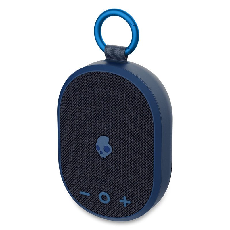 Skullcandy Kilo Wireless Bluetooth Speaker - IPX7 Waterproof Mini Bluetooth Speaker with 24 Hour Battery, Downward Firing Passive Radiator, and True Wireless Pairing - Perfect for Outdoor (Navy) Navy