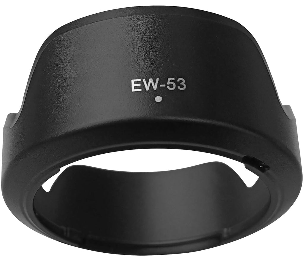 HUIPUXIANG EOS M50 Lens Hood for Canon EF-M 15-45mm f/3.5-6.3 is STM on M200 M50 M6 Mark ii,EOS R10 RF-S 18-45mm F4.5-6.3 is STM, EW-53 Digital Tulip Flower 49mm Lens Hood