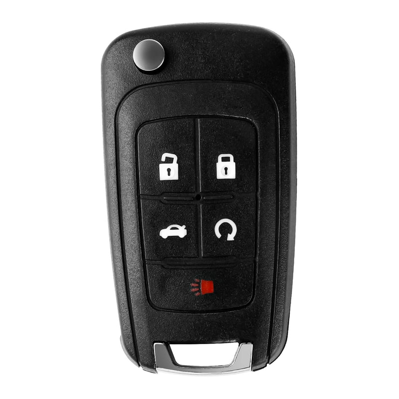 [AUSTRALIA] - OGATOO Flip Key Fob Replacement Keyless Entry Remote Control Fits for Chevy Equinox Camaro Impala Cruze Sonic Malibu/ GMC Terrain/ Buick Lacrosse Regal Verano Encore Allure 2010-2019, OHT01060512 