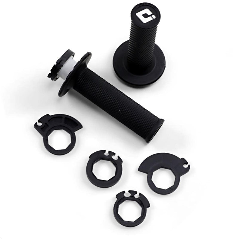 [AUSTRALIA] - DIRTFREAK Odi H36NWB V2 Lock-On Without Waffle Grips - Black, White 