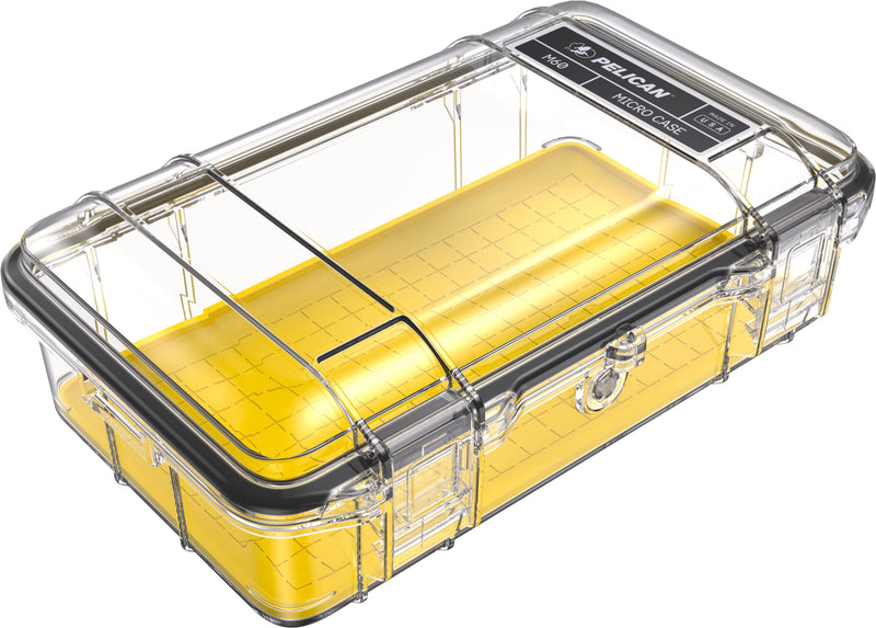 Pelican M60 Micro Case (Yellow/Clear) Yellow/Clear