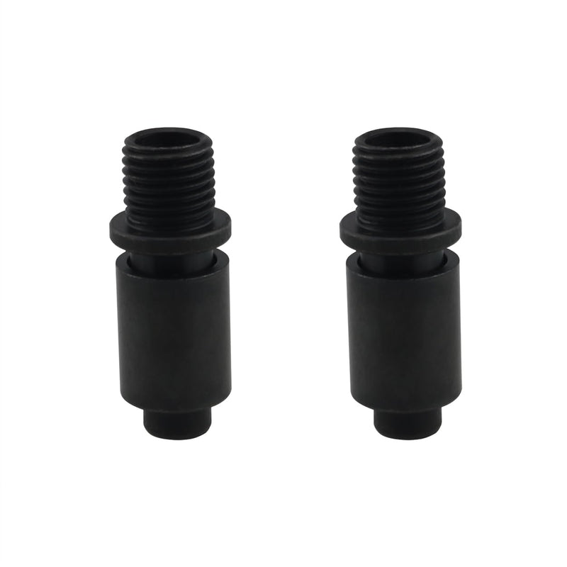 2PCS Black Double Rocker Bridge Rocker Socket Tremolo Arm Socket Whammy Bar Jack for Electric Guitar Floyd Rose Tremolo Bridge System