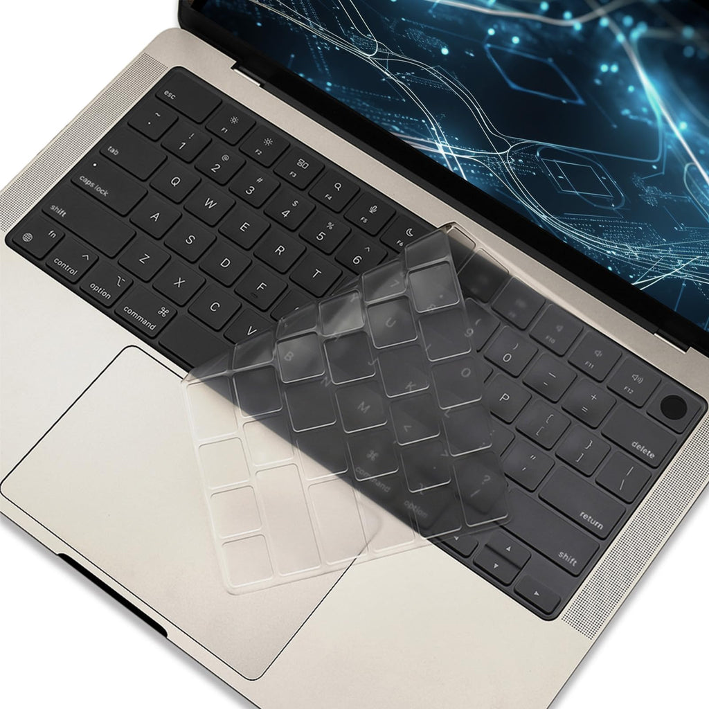 Keyboard Cover Skin for MacBook Air 15 inch A2941 M2 Released in Jun. 2023 2022 Touch ID & Retina Display TPU Transparent Ultra Thin Protector Accessories Covers Skin US/CA Layout