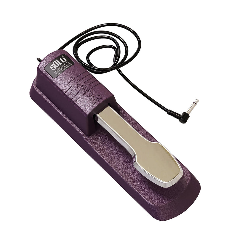 Sustain pedal for keyboard Piano Pedal Matte Purple