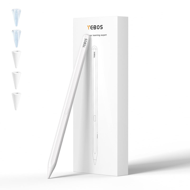 Stylus Pen for iPad, 10 Mins Charge iPad Pencil, 20 Hours Battery Life Apple iPad Pen, Apple Pencil 1st/2nd Generation, iPencil 9th&10th, Palm Rejection, Tilt Sensitivity, for 2018-2023 iPad 20 Hours Lasting Time
