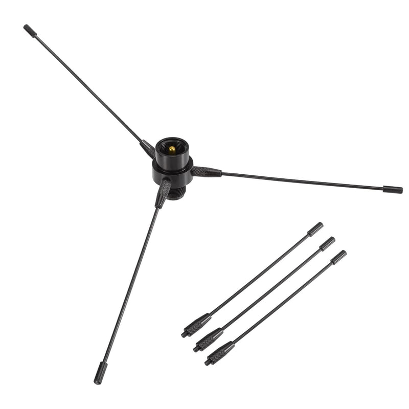 UAYESOK Mobile Base Antenna Ground Plane Kit, VHF/UHF 2m/70cm PL259 to SO239 Ground Plane Mount Antenna, 136-174MHZ/400-470MHZ