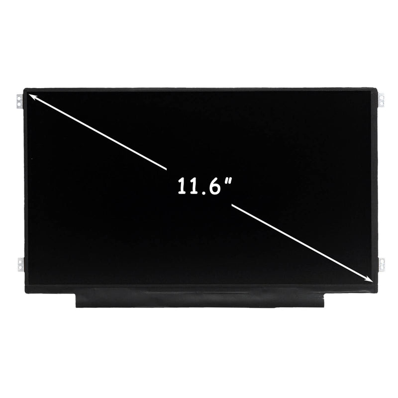 FIRSTLCD Screen Replacement for HP Chromebook 11 G3 G4 G4 EE G5 G6 G7 G9 EE 11A G8 EE, ProBook 11 G2, Stream 11 Pro G3, 11A-NB 11A-NA 11-Y 11-V 11-AH LCD Display 11.6" HD (Right&Left Mounting brakets) Type C