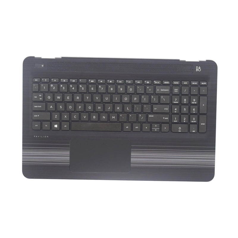 New Palmrest for HP Pavilion 15-AU 15-AW Upper Case with Non-Backlit Keyboard 903370-001