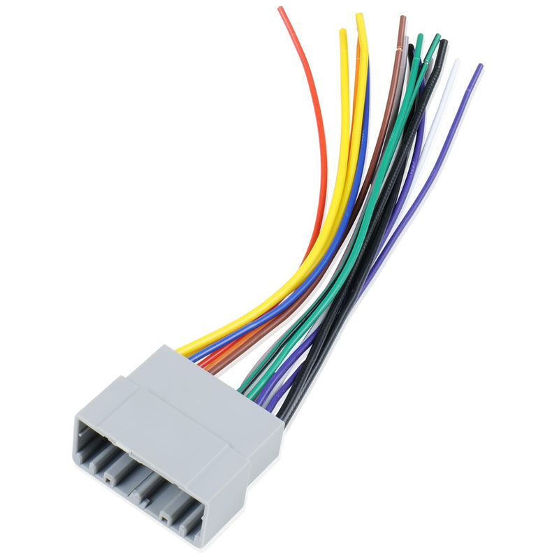 [AUSTRALIA] - Car Radio Wiring Harness Adapter Connector Replacement for 2002-2007 Dodge Ram,2003-2007 Jeep,2000-2007 Chrysler Radio Stereo Audio Video Wire Cable for Jeep/Dodge/Chrysler-02 