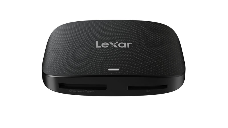 Lexar Professional CFexpress Type B/SD USB 3.2 Gen 2 Reader, Transfer Speeds Up to 10Gbps, Designed for CFexpress Type B and SD Cards (LRW520U-RNBNG) CFexpress Type B / SD USB 3.2 Reader