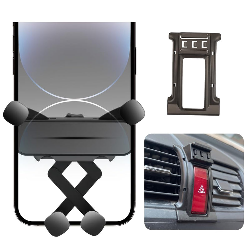 Car Phone Holder for Honda CR-V CRV 2007-2011 Auto Accessories | Auto Lock Hands Free Cell Phone Mount Car fits for iPhone & All Smartphones