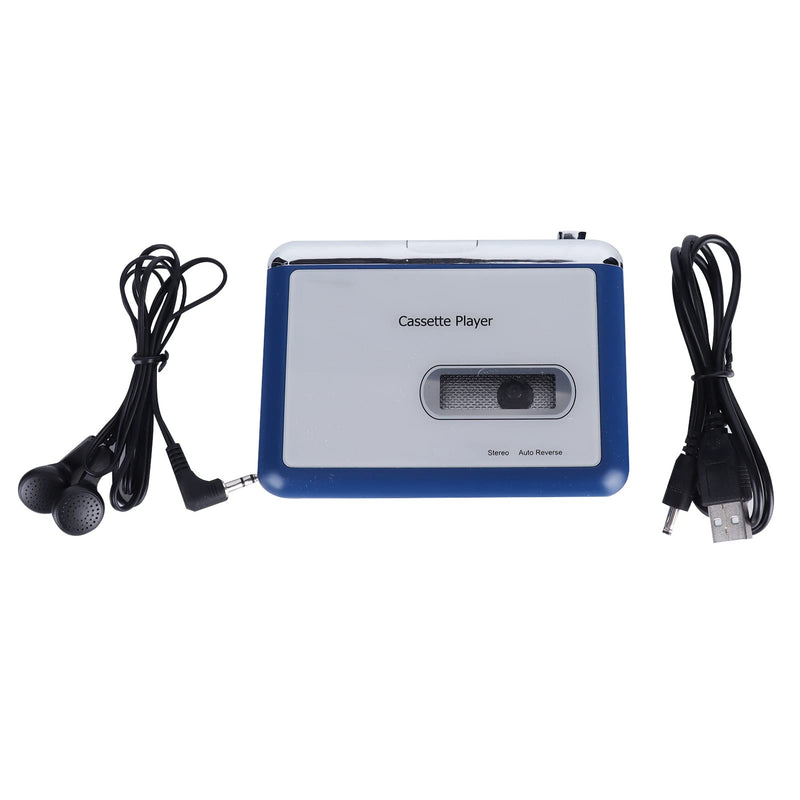 [AUSTRALIA] - Bluetooth Cassette Player, ABS Auto Reverse Tape Player Bluetooth Output to Headphone Speaker with Automatic Tape Flip 
