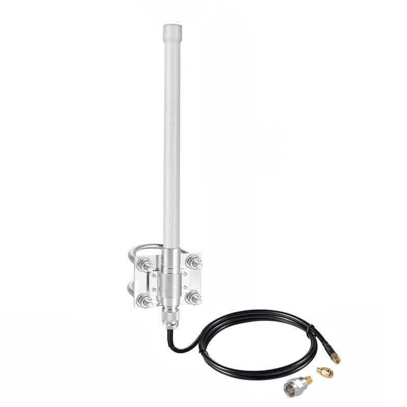 Outdoor Long Range Gate Opener Fiberglass Antenna for GTO Mighty Mule MM571W MM572W MM371W MM372W MMS100 LiftMaster Ghost All Series Controls Garage Gate Opener, 433MHz Extended Antenna, Eifagur