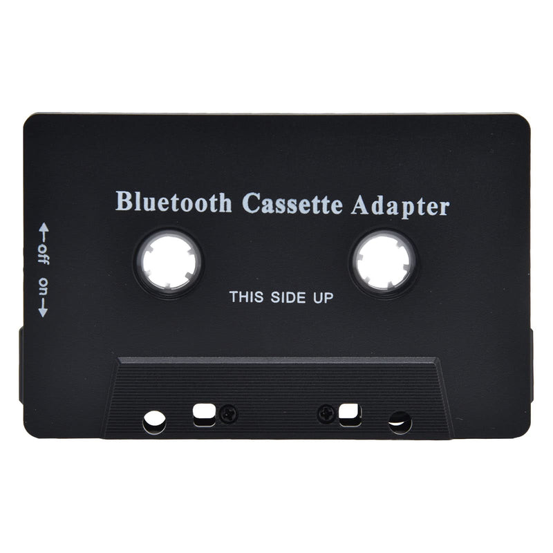 [AUSTRALIA] - Car Tape Player Adapter Cassette Tape Player Adapter Abs Wireless Car Cassette Player Adapter Car Bluetooth Cassette Reiver Converter with USB Cable 