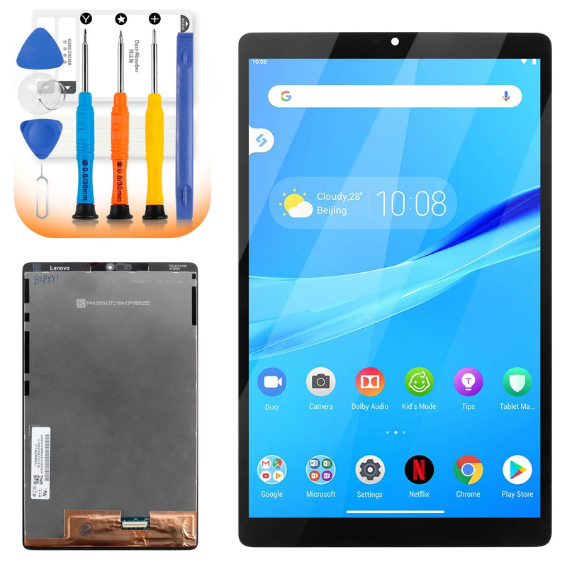 AGCUT Screen Replacement for Lenovo Tab M8 LCD Display TB-8505X Touch Digitizer Compatible with Model TB-8505F TB-8505FS Assembly Repair Parts with Free Tools in Black 8 inch